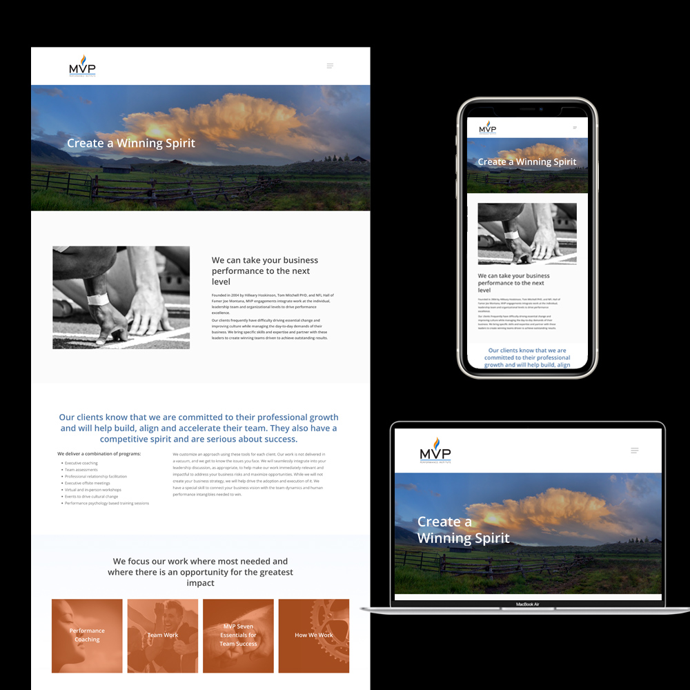 mvp performance institute home page
