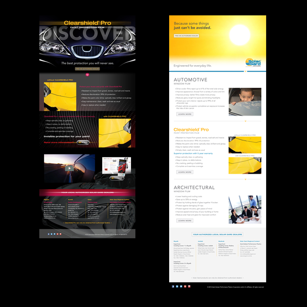 clearshield pro landing page